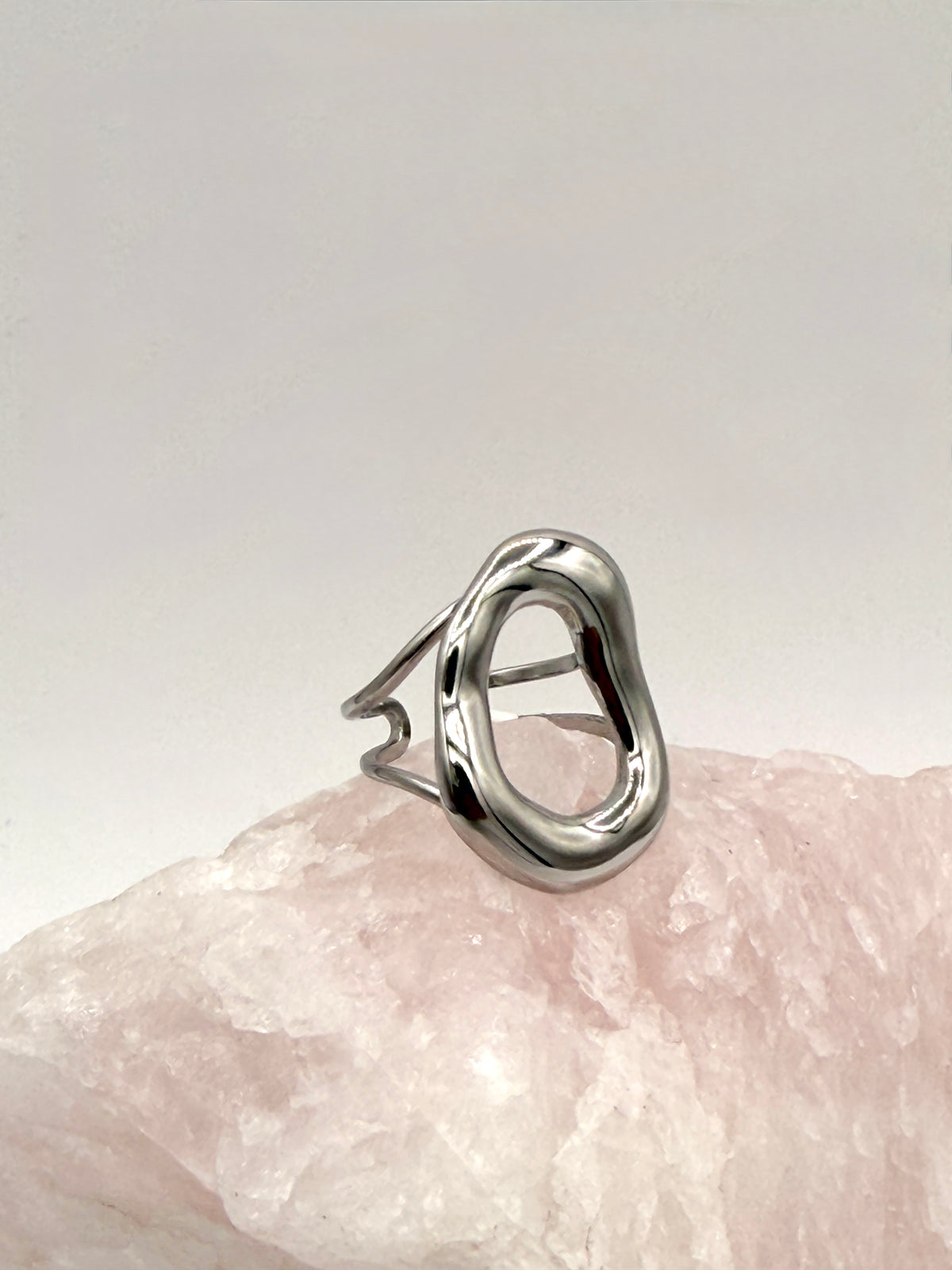 Ring Organic Mini Zilver