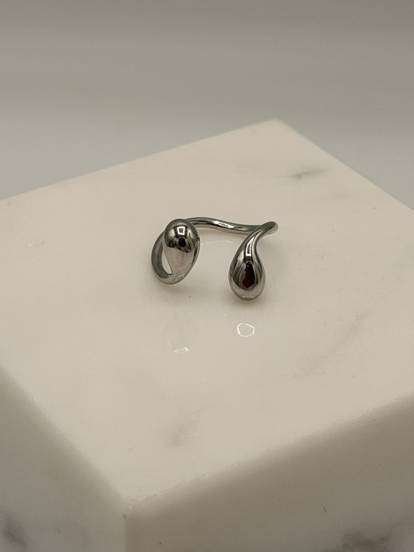 Ring Drip / Zilver