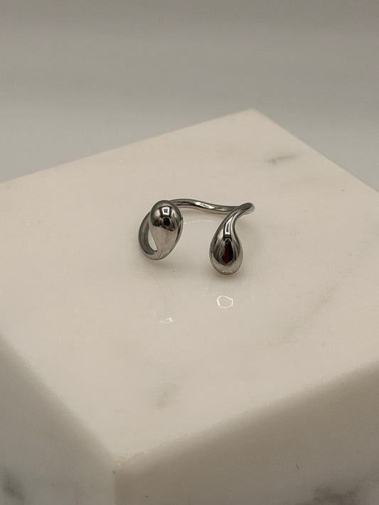 Ring Drip / Zilver