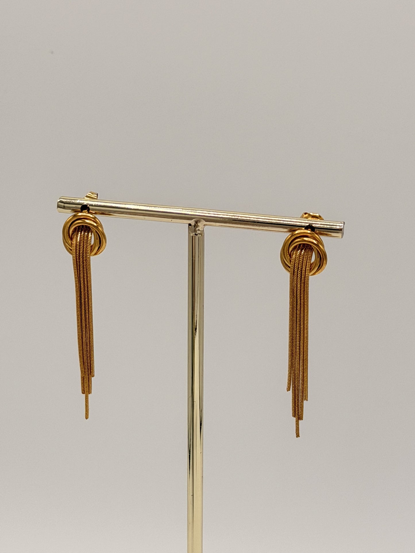 Oorbel Waterfall Knot