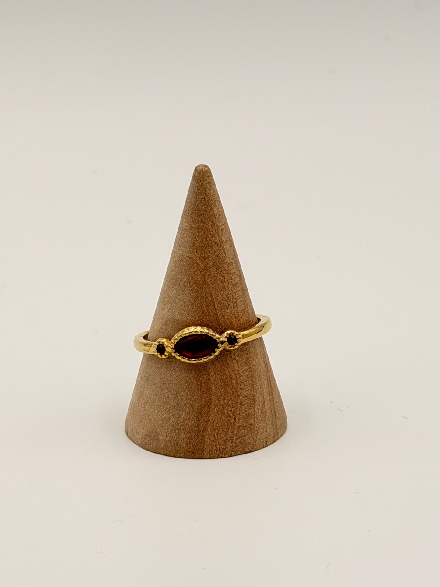 Ring Tangerine Stone