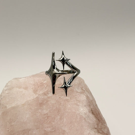 Ring Stars Zilver