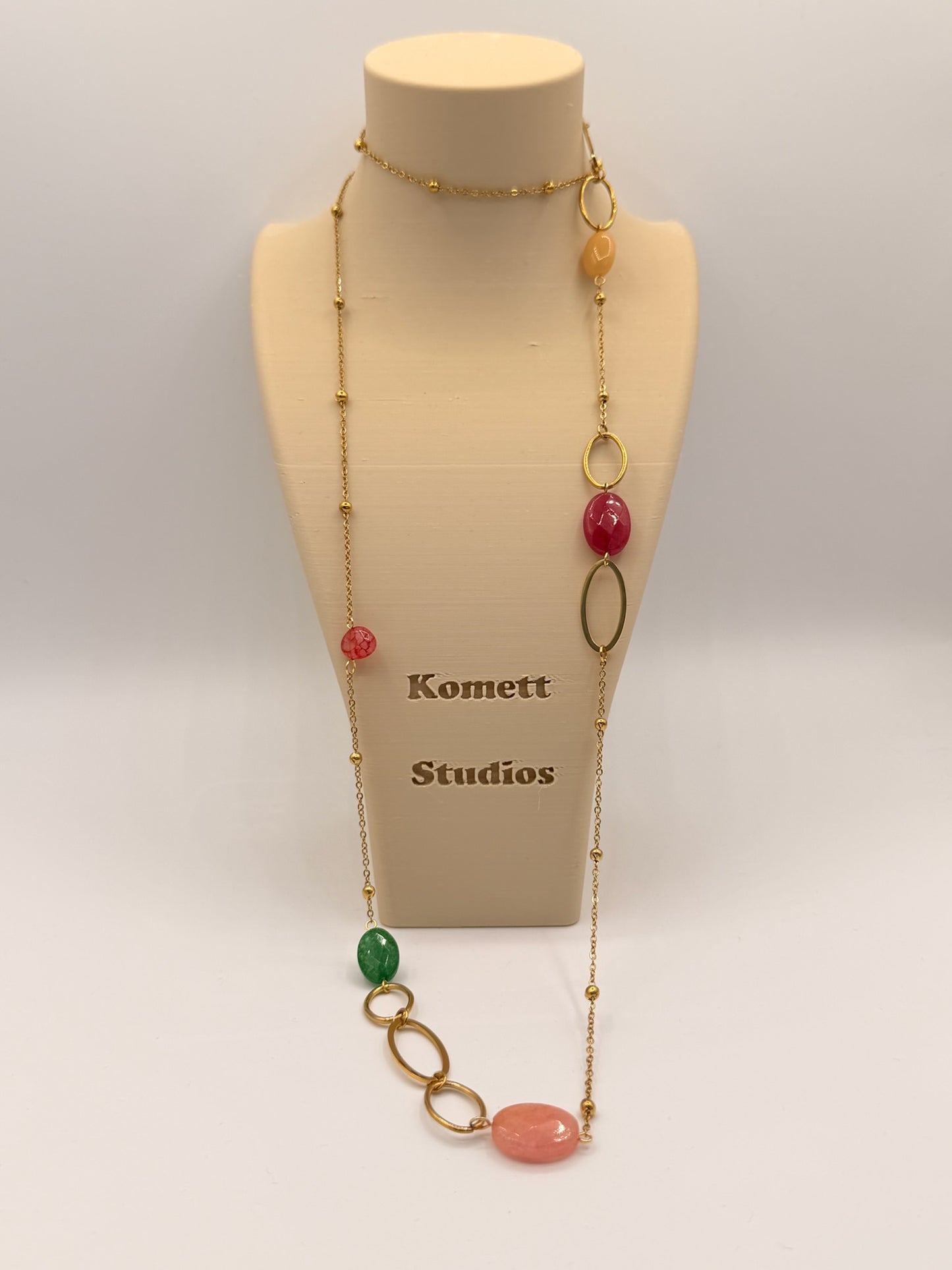 Maxi-Kette mehrfarbig
