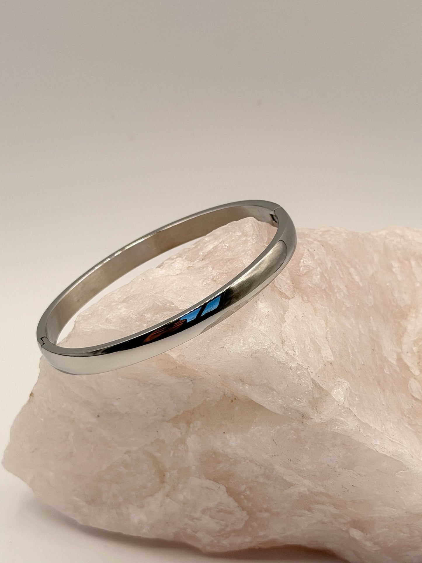Armreif Silber Glatt