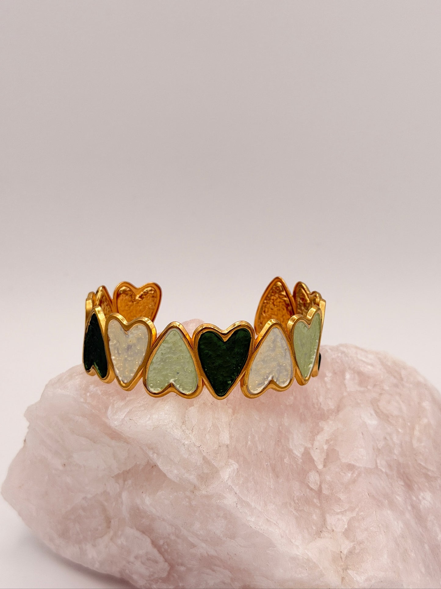 Cuff Bracelet Hearts