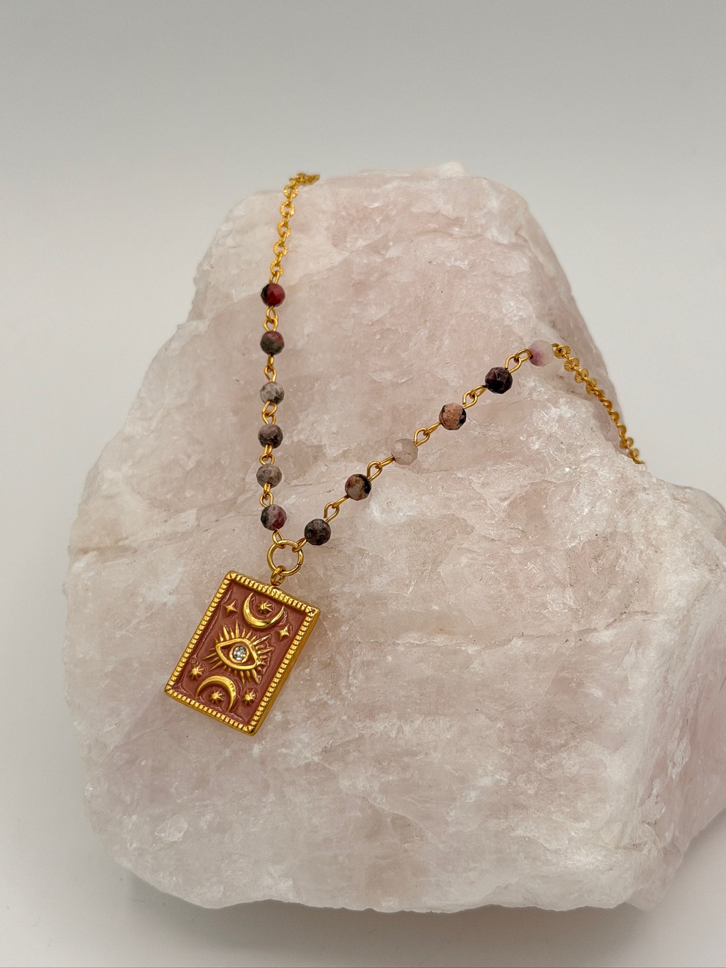Kette Tarot Mini Perlen