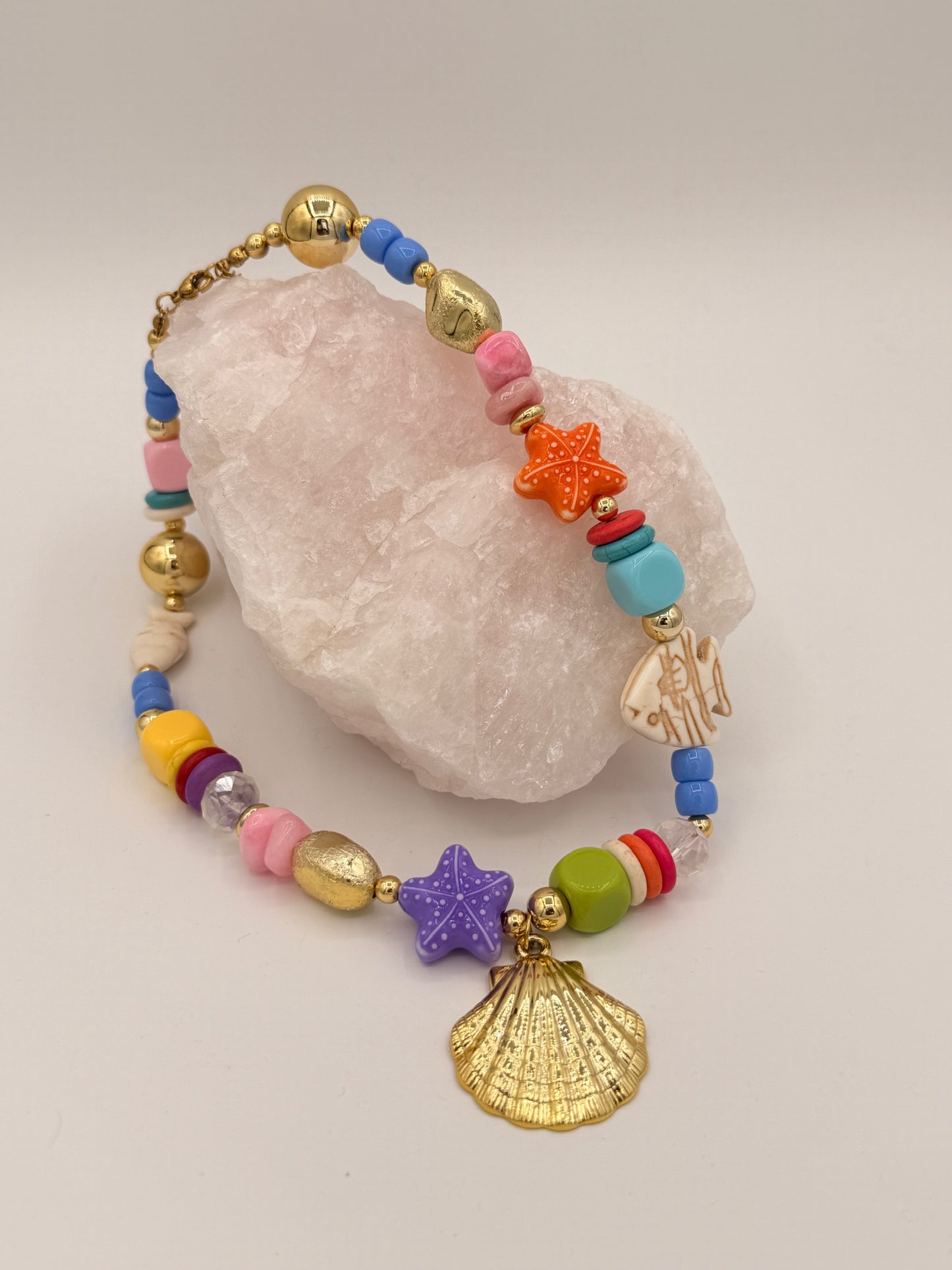 Halskette Colorful Sea Shell
