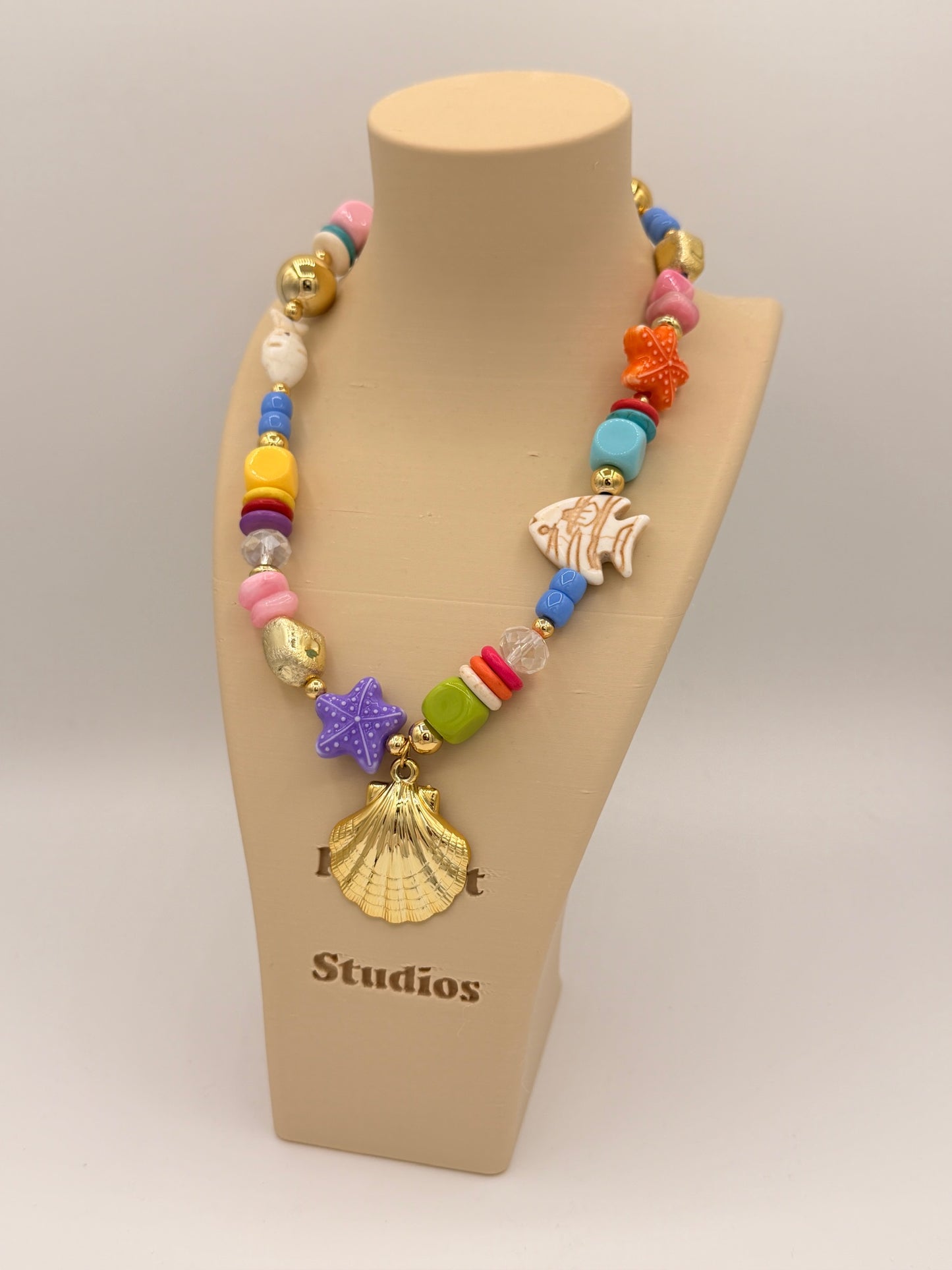 Halskette Colorful Sea Shell
