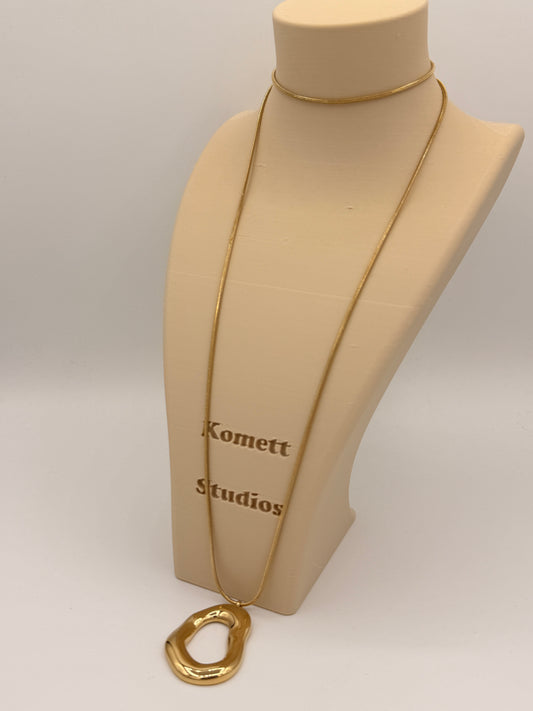 Ketting Maxi Oval Organic