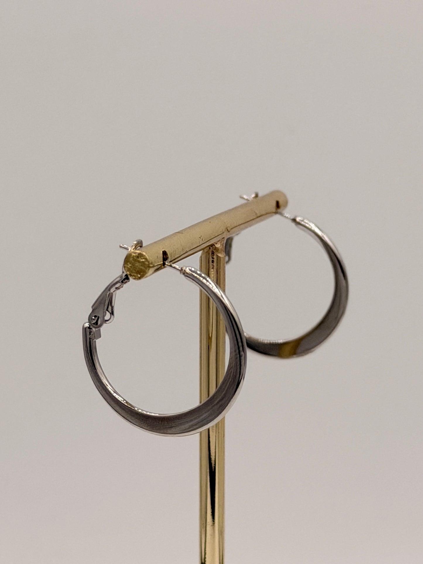 Hoops Flat Zilver xs