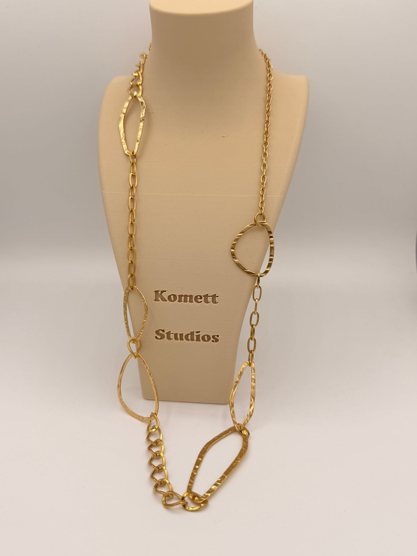 Ketting Maxi Bold Hamered