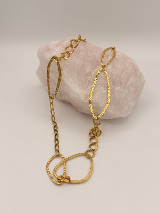 Ketting Maxi Bold Hamered