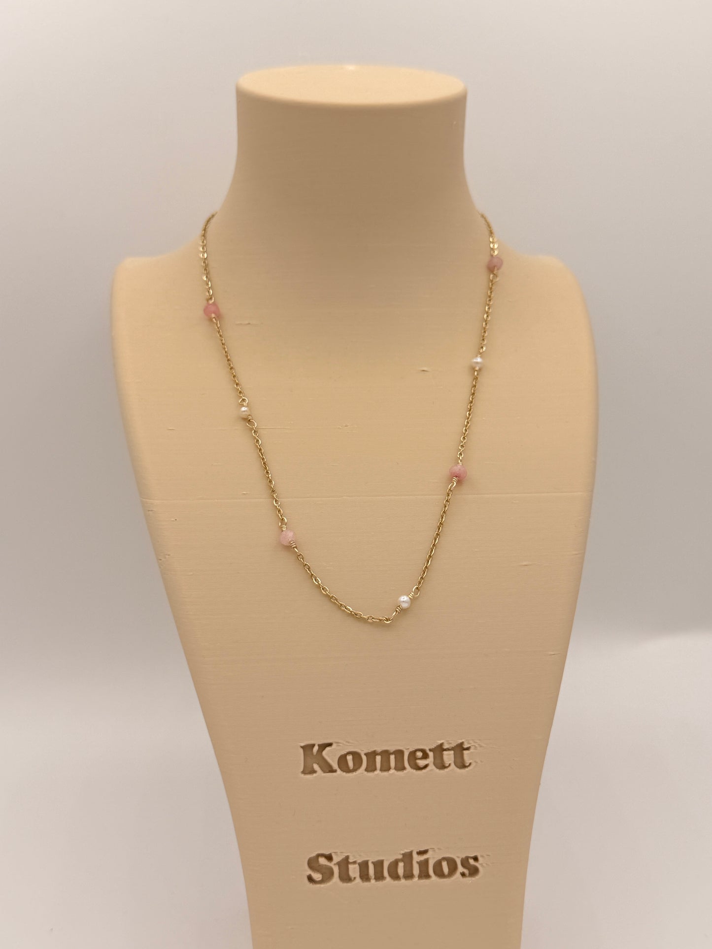 Ketting Pink Pearl