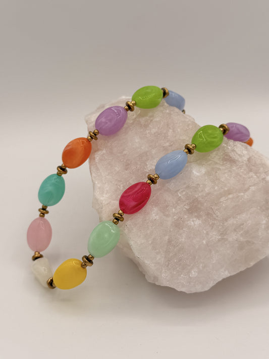 Ketting Beads Multi Color