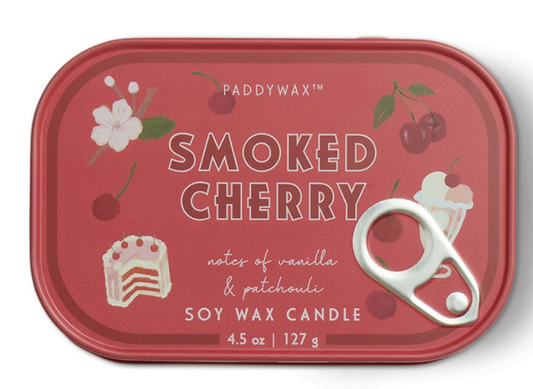 Tin Candle - Smoked Cherry